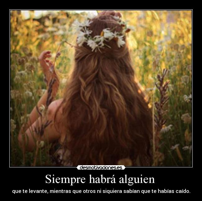 Siempre habrá alguien -
