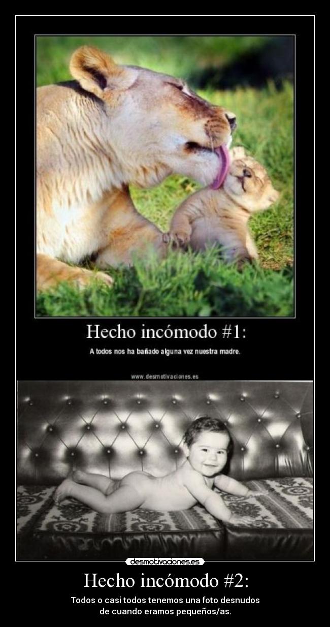 Hecho incómodo #2: -