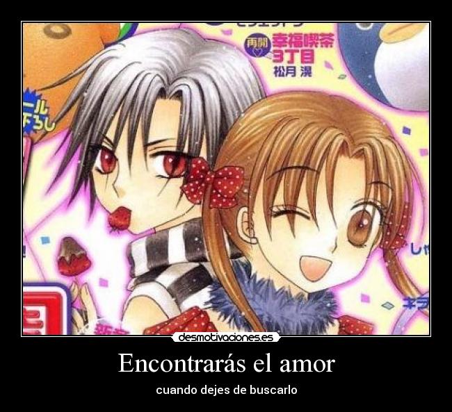 Encontrarás el amor - cuando dejes de buscarlo