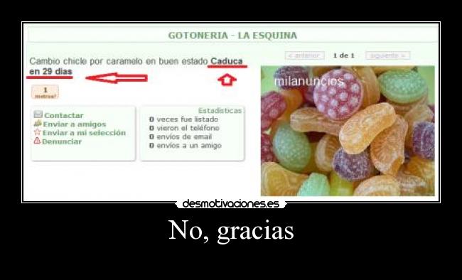 No, gracias - 