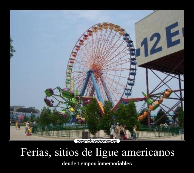 Ferias, sitios de ligue americanos - 