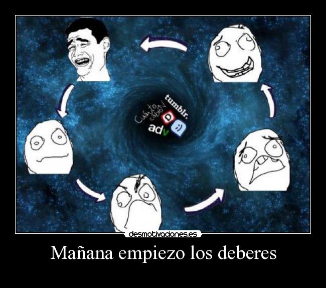 carteles agujero negro memes yao ming deberes verano desmotivaciones