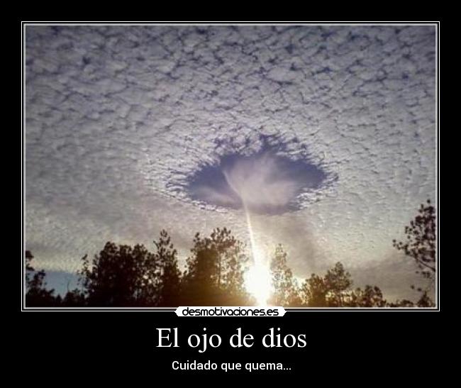carteles dios ojo dios desmotivaciones