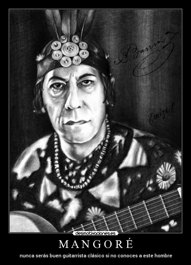 M A N G O R É - nunca serás buen guitarrista clásico si no conoces a este hombre