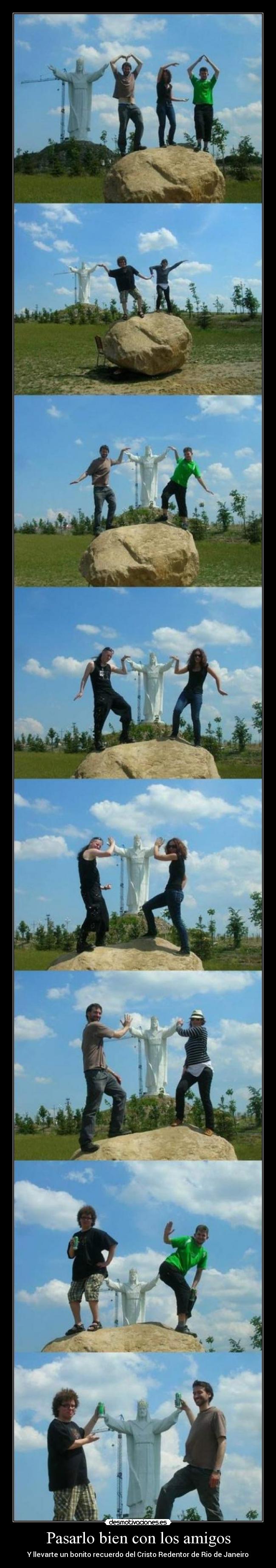 carteles amigos pasarlo bien desmotivaciones