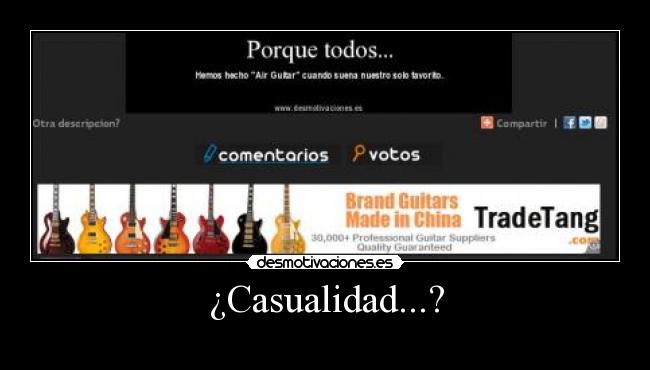 ¿Casualidad...? - 