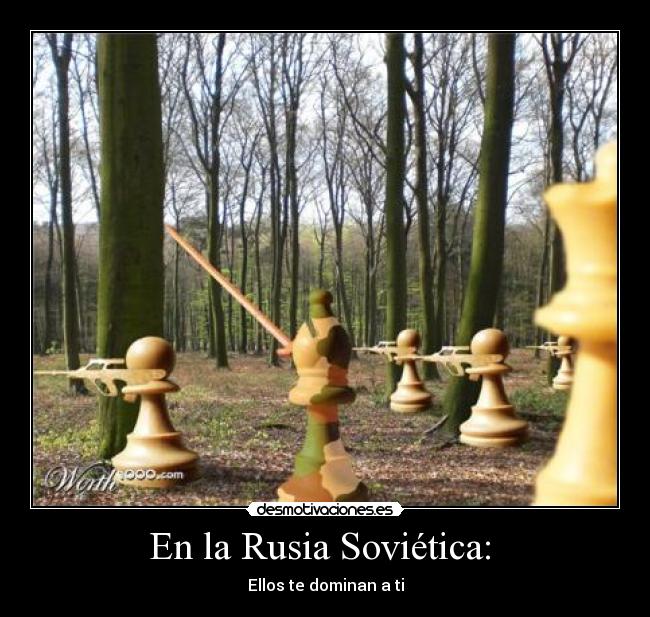 En la Rusia Soviética: -