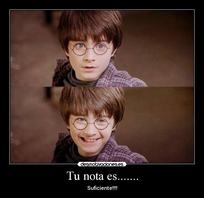 Tu nota es....... - 
