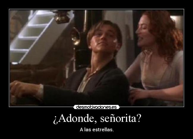 ¿Adonde, señorita? - 