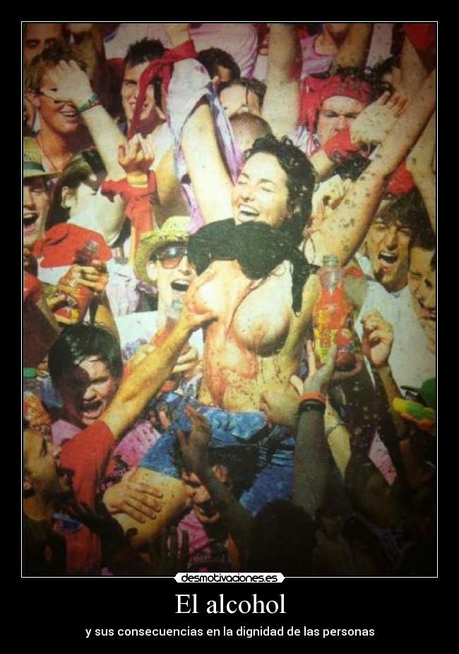 El alcohol - y sus consecuencias en la dignidad de las personas