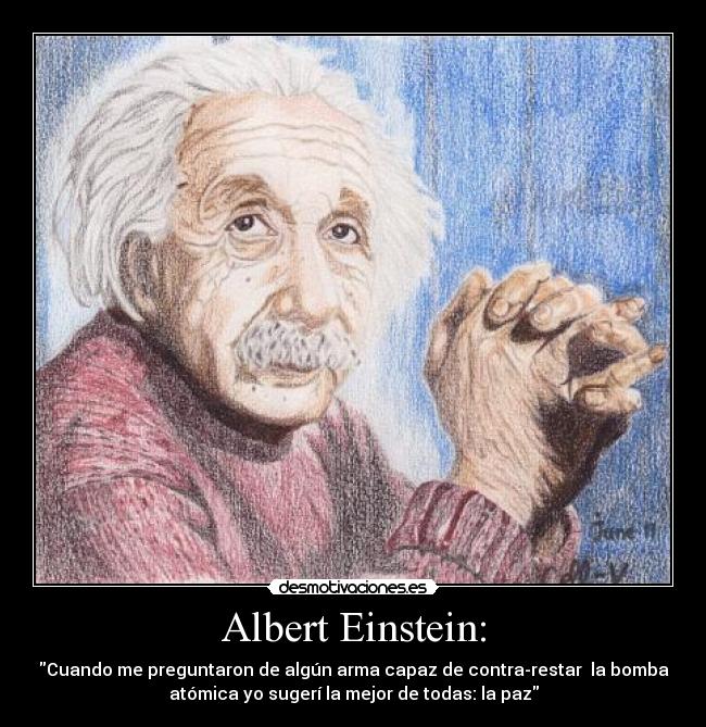 Albert Einstein: -