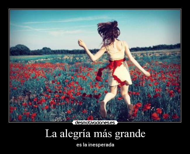 La alegría más grande - 