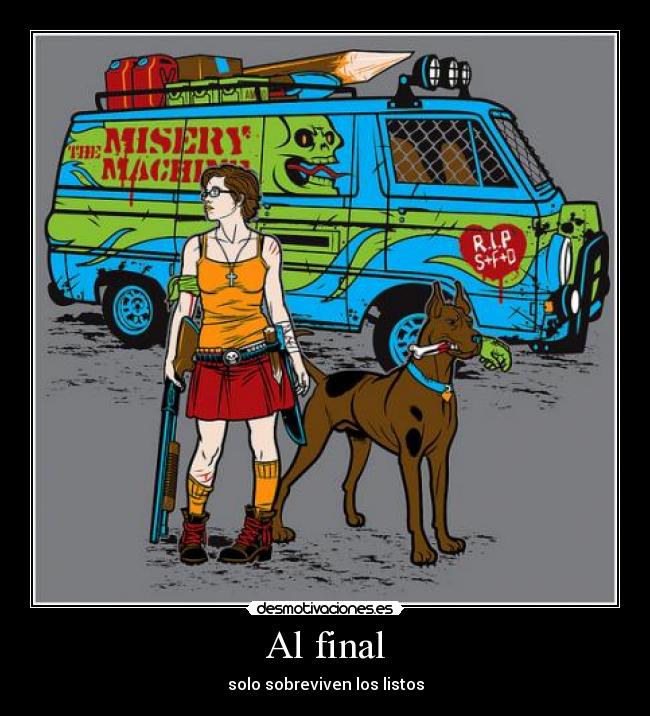 carteles scooby-doozombis desmotivaciones