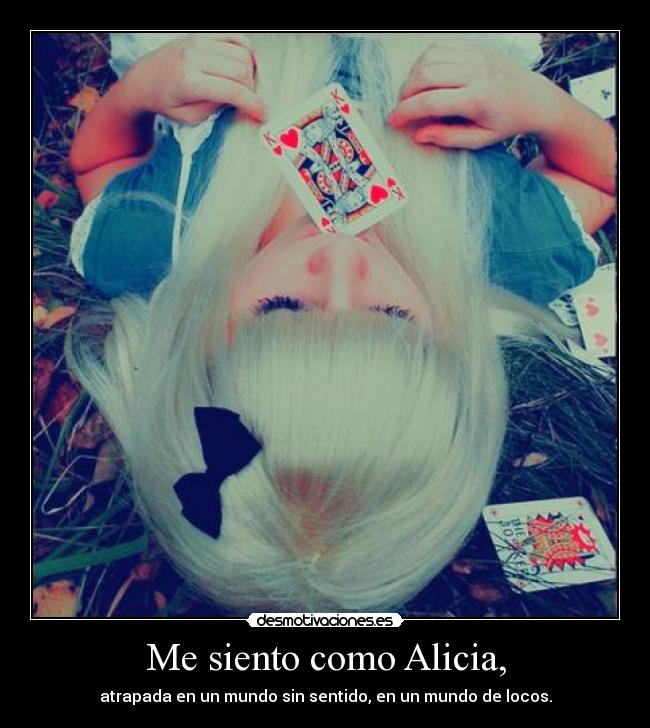 carteles alicia desmotivaciones