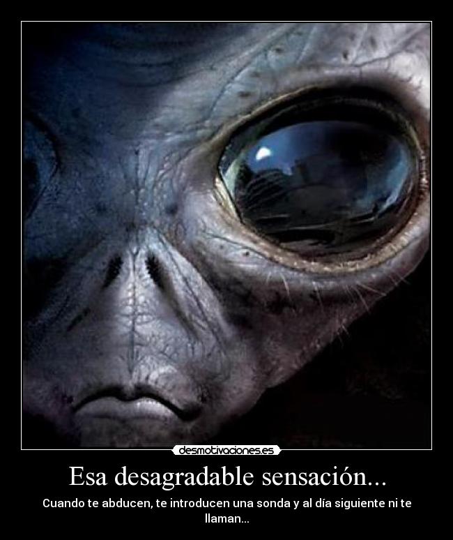 Esa desagradable sensación... - 