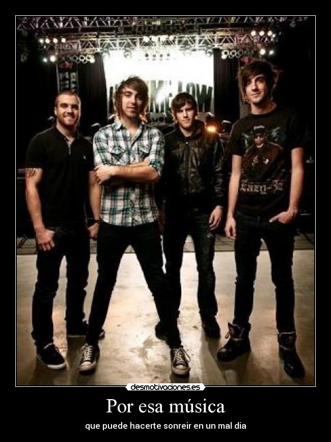 Por esa música - que puede hacerte sonreir en un mal dia