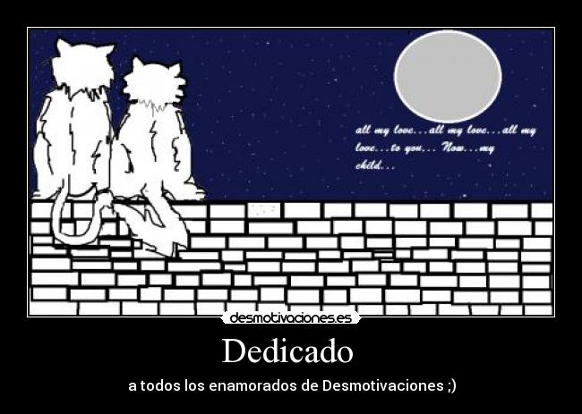 carteles amor gatos led zeppelin all love desmotivaciones