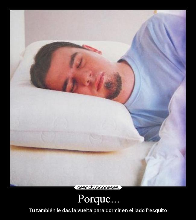 Porque... -