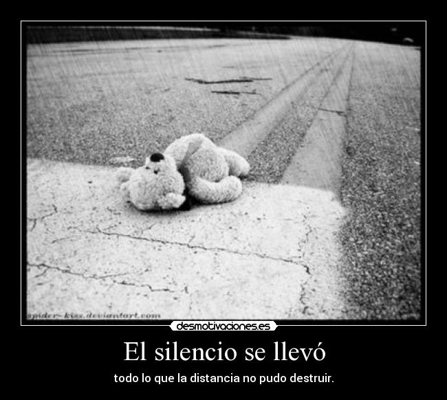 El silencio se llevó -