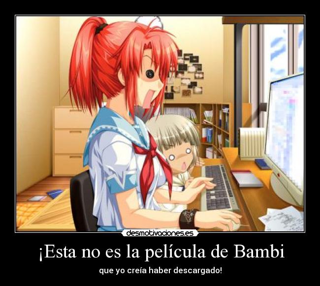 ¡Esta no es la película de Bambi -