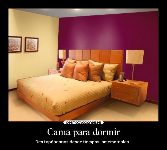 Cama para dormir -