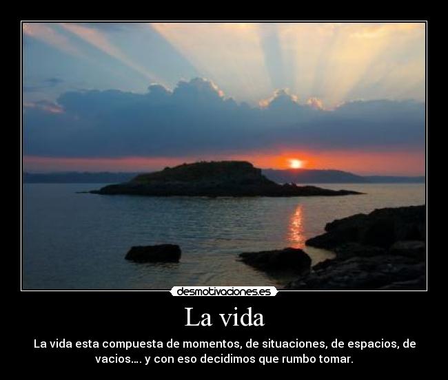 La vida -