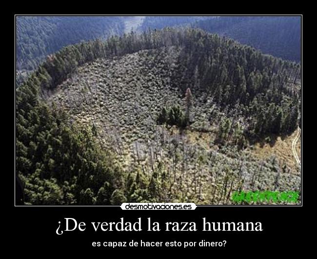 ¿De verdad la raza humana -