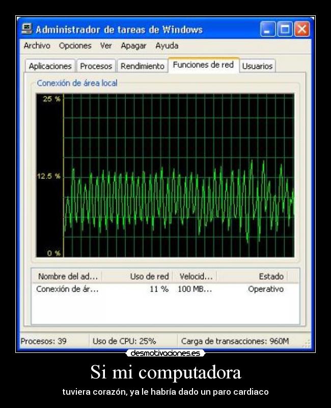 carteles computadora corazon cardiaco desmotivaciones