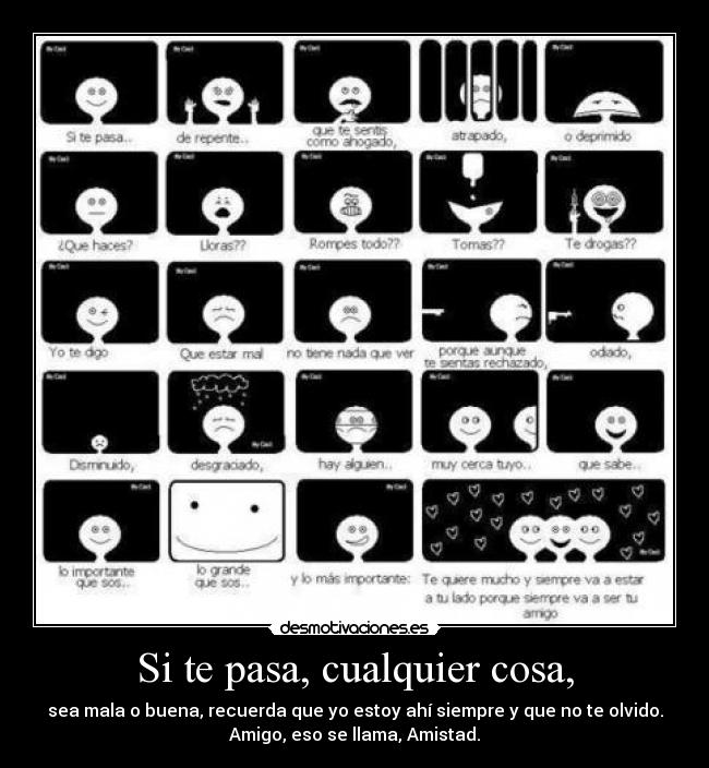 carteles amigo asi llama desmotivaciones