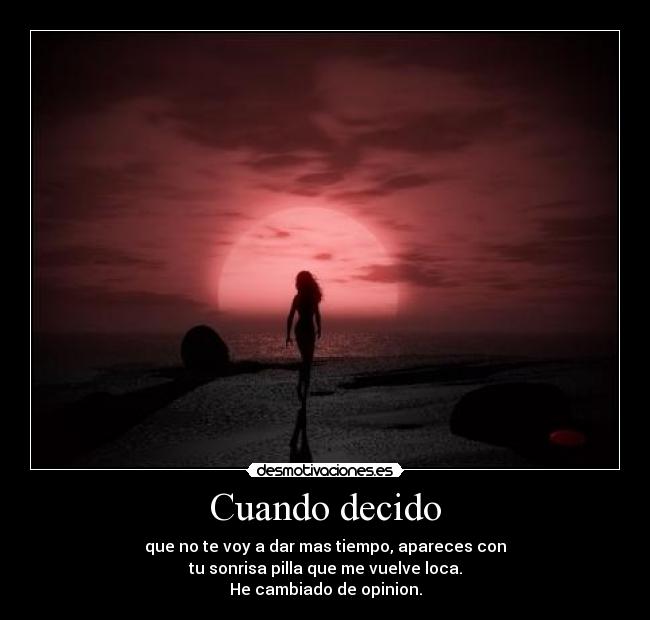Cuando decido - 