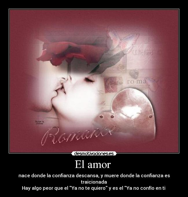 El amor -