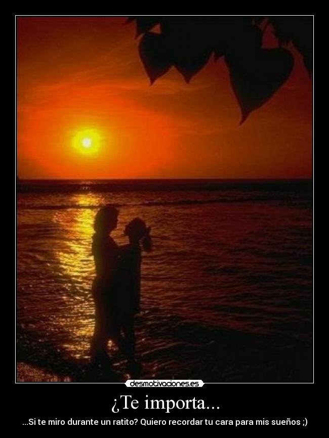 ¿Te importa... -