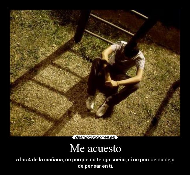 Me acuesto - 