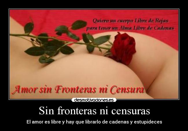 Sin fronteras ni censuras -
