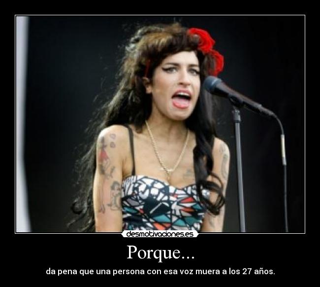 Porque... -