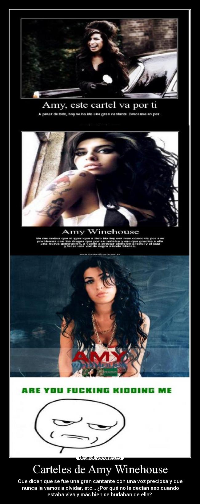 Carteles de Amy Winehouse - 
