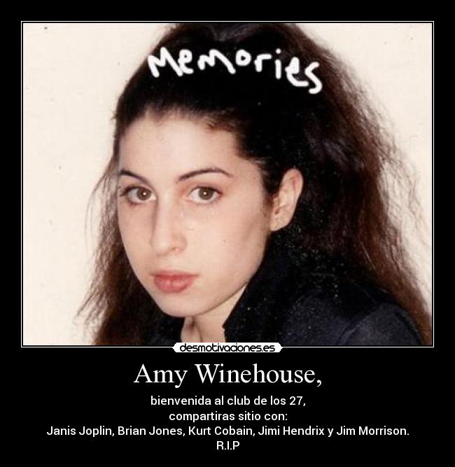 Amy Winehouse, - 