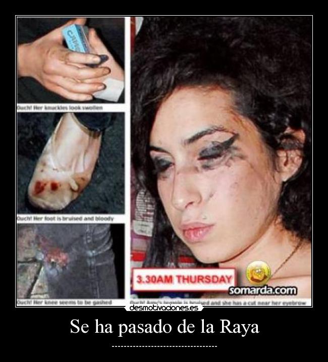 Se ha pasado de la Raya - -----------------------------------