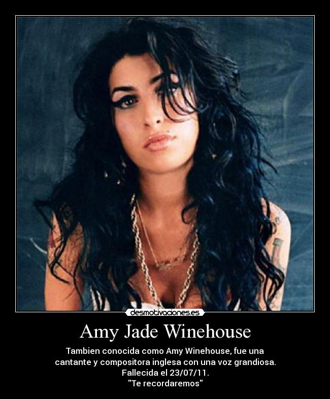 Amy Jade Winehouse -