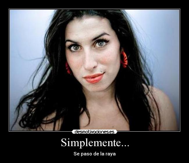 Simplemente... - Se paso de la raya