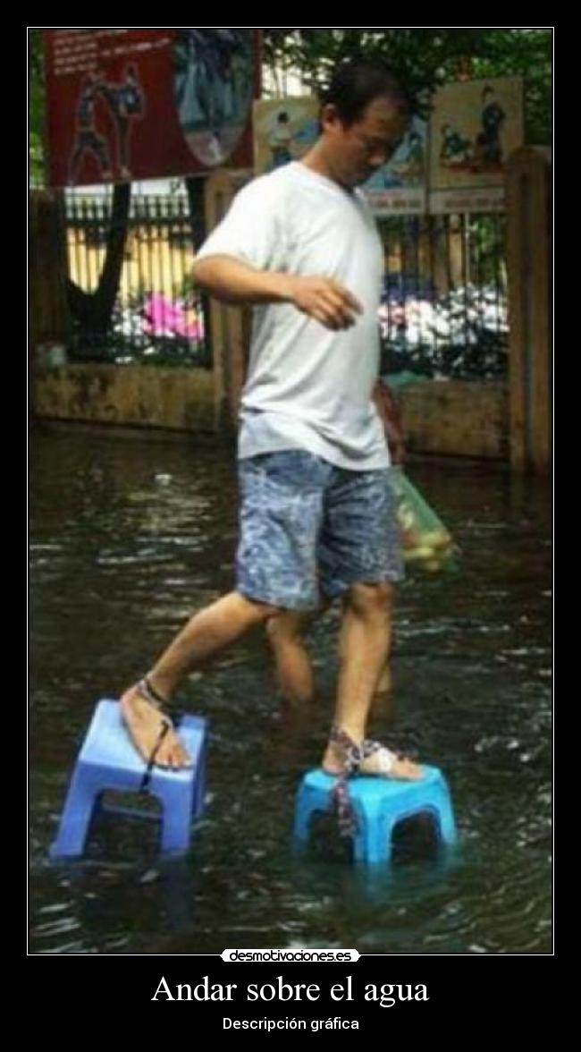 Andar sobre el agua -