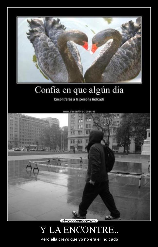 Y LA ENCONTRE.. -