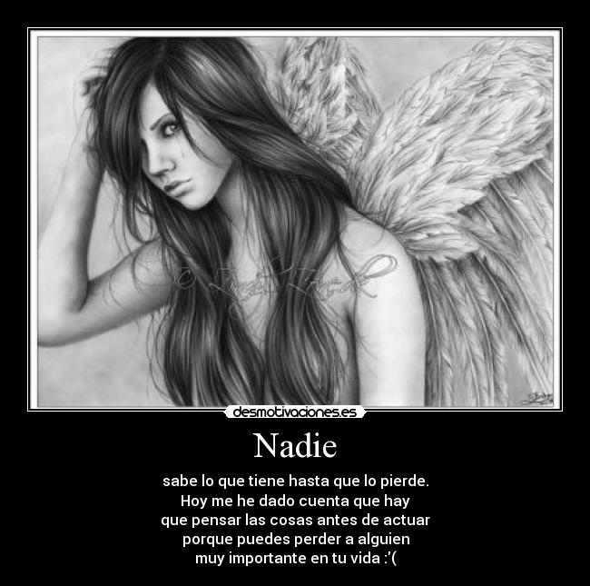 carteles nadiesabeloquetienehastaquelopierde desmotivaciones