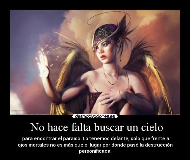  No hace falta buscar un cielo - 