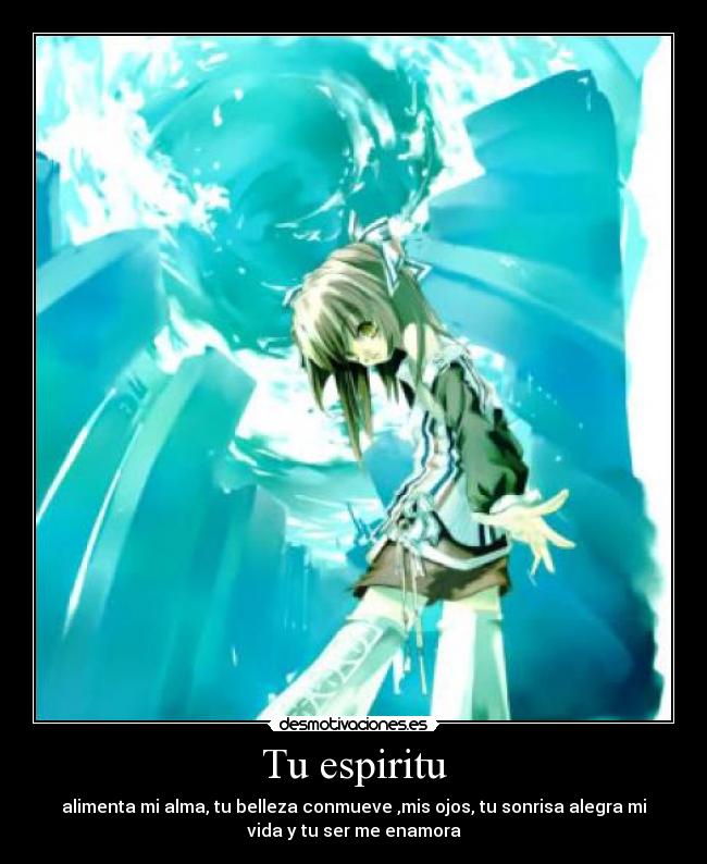 Tu espiritu -