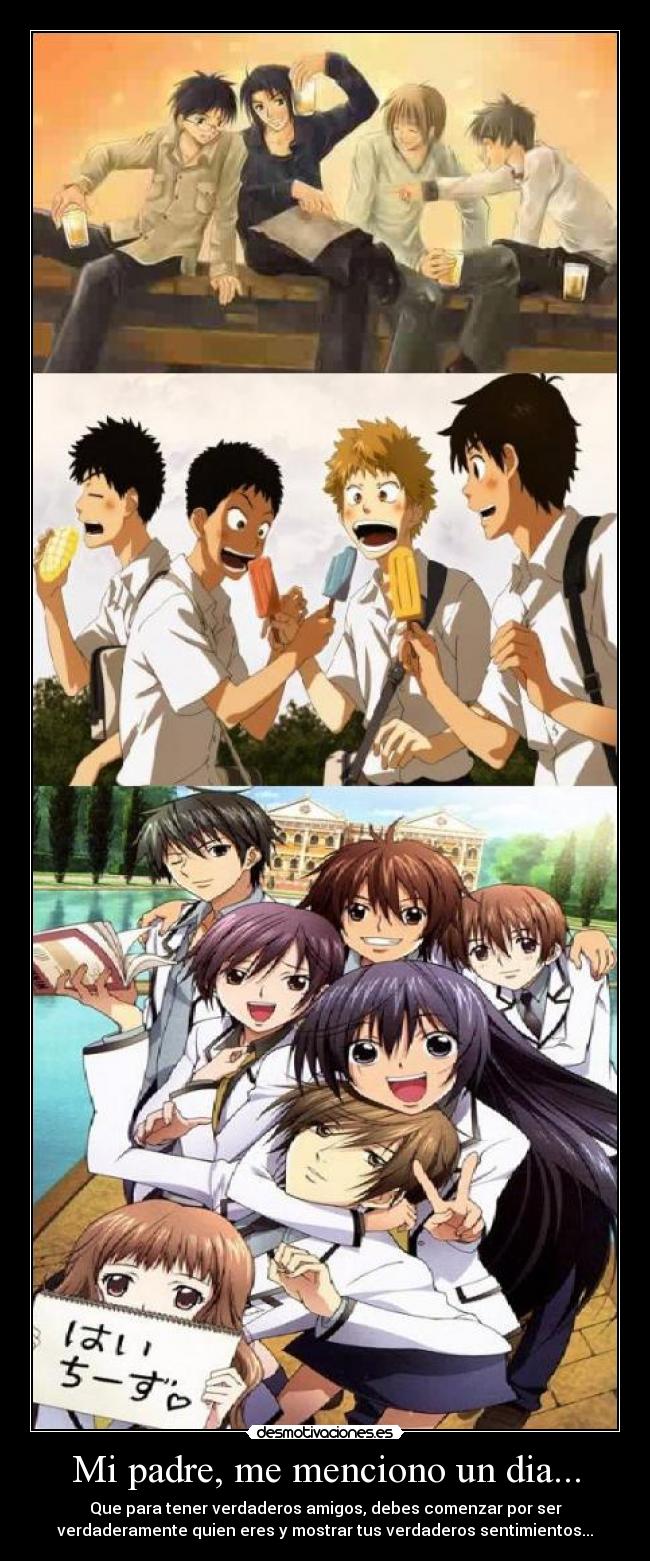 Mi padre, me menciono un dia... - 