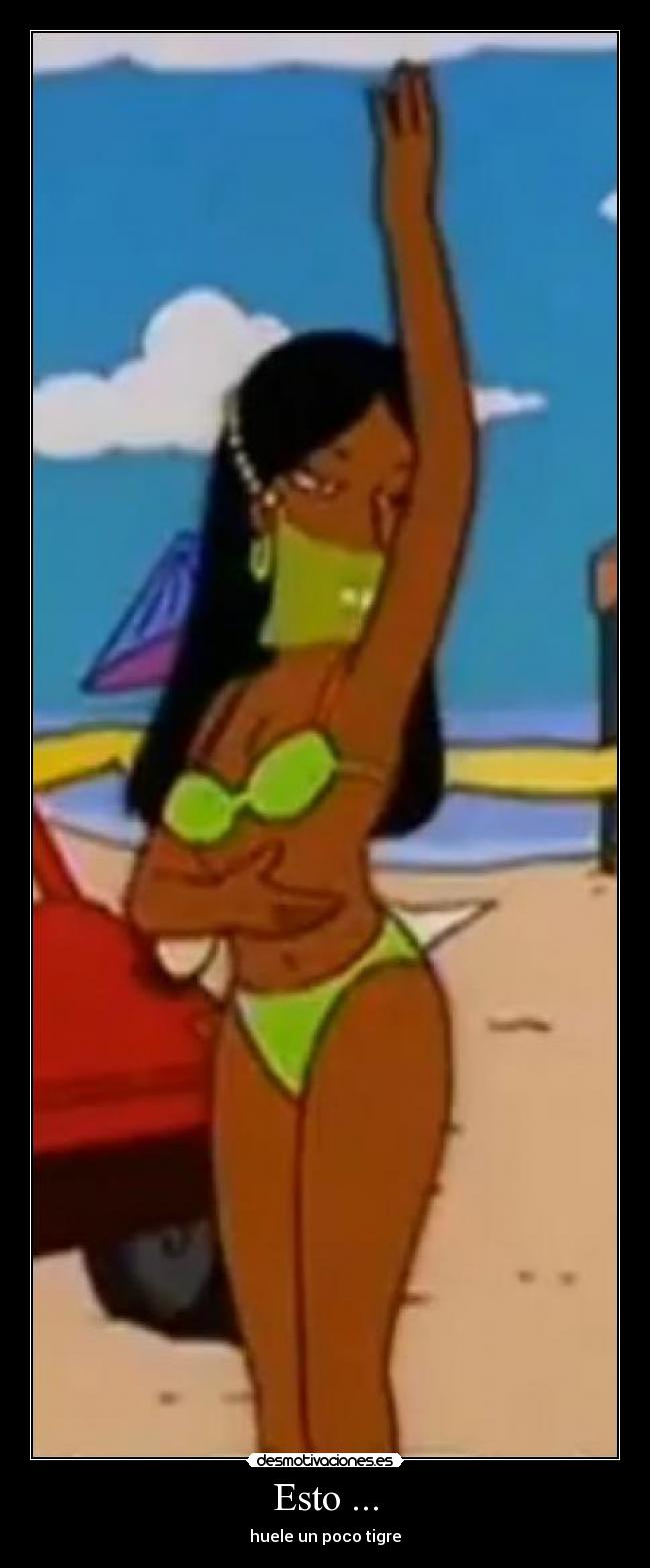 Esto ... - huele un poco tigre
