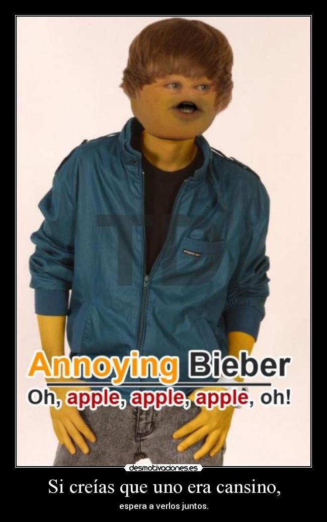 Si creías que uno era cansino, - espera a verlos juntos.