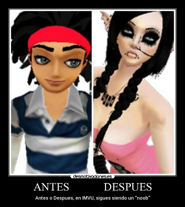 ANTES DESPUES -