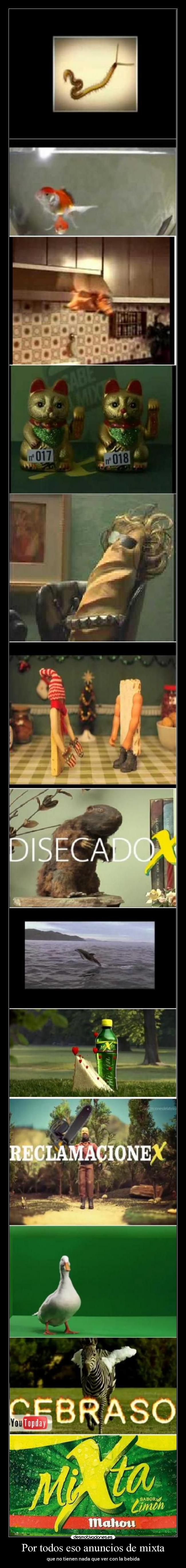 Por todos eso anuncios de mixta - que no tienen nada que ver con la bebida